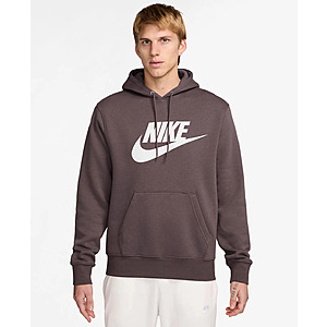 Nike Men's Club Fleece Pullover Hoodie (Tattoo/White, Sizes: S-XL) $29.93 + Free Store Pickup at Macy's or Free Shipping on $39+