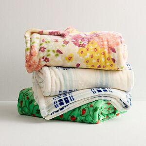 60" x 72" The Big One Oversized Supersoft Plush Throw Blanket (Various) $4.49 + Free Store P/U at Kohl's or F/S on Orders $49+