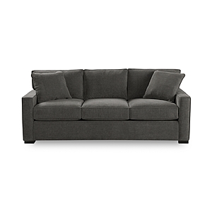 Radley 86" Fabric Sofa, Created for Macy's - Heavenly Mocha Grey $799
