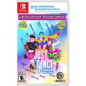 Just Dance 2026 Edition - Limited Edition, Nintendo Switch (Code in Box)