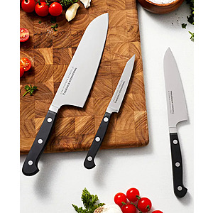 Henckels International Classic Christopher Kimball 3-Piece Collectors Cutlery Set $34.96