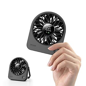 Aecooly Mini Portable USB Desk Fan $6.99