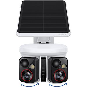 Baseus X1 Pro 3K Dual-Lens AI Solar Camera $119.99