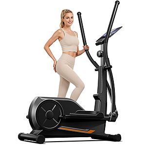 CURSOR Elliptical Exercise Machine, Elliptical Machine for Home with Hyper-Quiet Magnetic Driving System,8 Levels Resistance $159.99