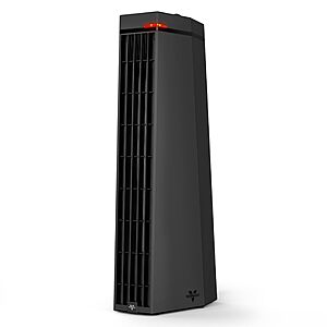 Vornado Rise 20H Whole Room Tower Heater, 3 Heat Settings, Black $30.69