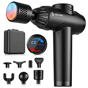 AERLANG Massage Gun with Heat and Cold,Massage Gun Massage Gun Deep Tissue $35.98
