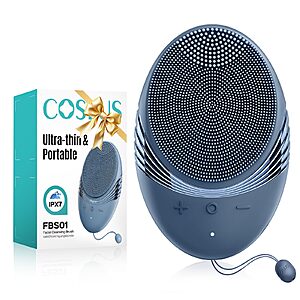 COSLUS FBS01 Facial Cleansing Brush Face Scrubber, Compact for Travel $4.98