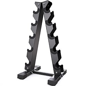 AKYEN A-Frame Dumbbell Rack Stand Only, Weight Rack for Dumbbells Compact Home Gym Space Saver, 480/800LBS Weight Capacity $52.99