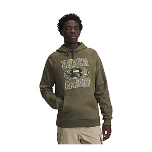 Under Armour Men's Rival Camo Print Hoodie (2-3 colors) $16.46 + Free Store Pickup at Macy's or Free Shipping on $39+