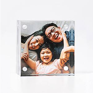 Walgreens Photo: 2"x2" Custom Acrylic Photo Block $1.99 + free store pickup