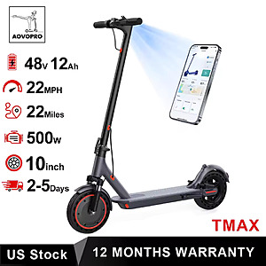 AOVOPRO TMAX Electric Scooter 500W $171 + Free S&H aliexpress