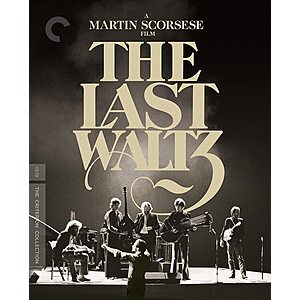 The Last Waltz (The Criterion Collection) [4K UHD] $24.98