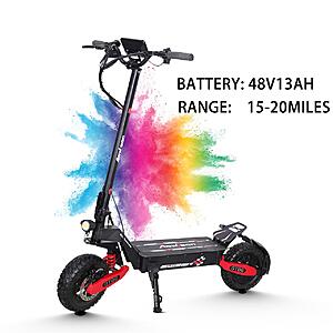 Arwibon GT06 11 inch 1200W Foldable E-Scooter 48V 13AH Max Speed 20-25MPH Range $255 + Free Shipping​ l