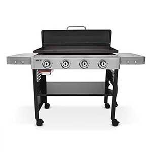 Weber 43310401 4 Burner Liquid Propane Outdoor Griddle Black $400 + Free Shipping
