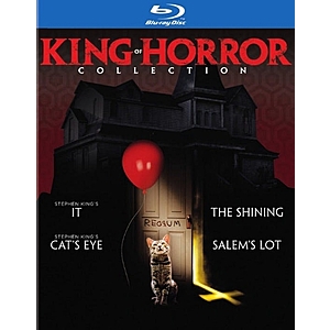 Stephen King's King of Horror 4 Movie Collection (Blu-ray Set) $11.99