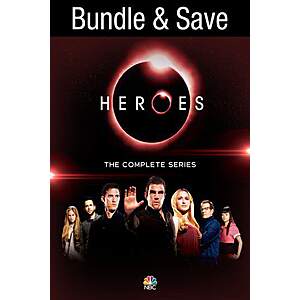 heroes the complete collection HD 90 episodes appletv $19.99