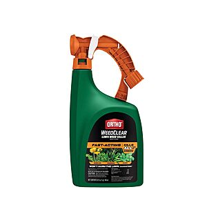 Ortho WeedClear Lawn Weed Killer Ready-to-Spray, 32 fl. oz. $9.5