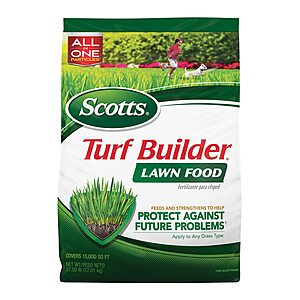 Scotts Turf Builder Lawn Food, 37.50 lbs. $47.96