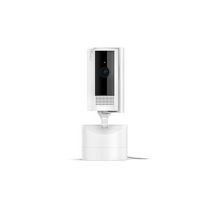 Ring Pan-Tilt Indoor Cam (newest model) &mdash; See all around your home or business with 360&deg; pan coverage, HD video, plus Two-Way Talk (2024 release), White $34.99