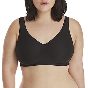 Hanes womens Smoothtec Comfortflex Fit Wirefree Mhg796 Bra, Black, XX-Large US $8.74