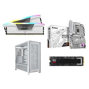 [Bundle] GIGABYTE X870 AORUS ELITE Motherboard, CORSAIR Vengeance RGB 64GB DDR5 6400 RAM, SAMSUNG SSD 9100 PRO 2TB, CORSAIR FRAME 5000D Case $1099.99 + Free Shipping