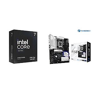 Intel Core Ultra 7 270K Plus Processor + ASRock Z890 Pro RS LGA 1851 Intel Z890 ATX Motherboard $422 + Free Shipping