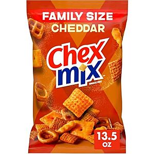 8-Pack 13.5-Ounce Chex Mix Cheddar Snack Mix $15.06 + Free Shipping w/ Prime or on $35+