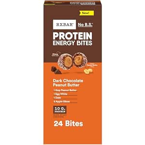 24-Count 21.1-Oz RXBAR Protein Energy Bites (Dark Chocolate Peanut Butter) $13.33 w/ S&S + Free Shipping w/ Prime or on $35+