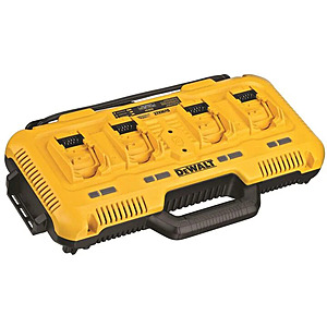 DEWALT 4 Port Fast Charger +free 5ah battery $229
