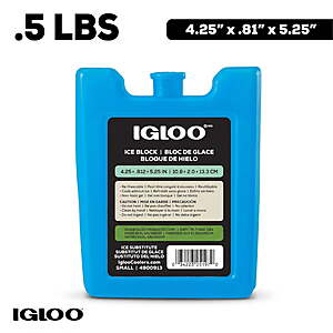 Igloo MaxCold Small Ice Freeze Block, Blue, 98 cents FPU at Walmart or w/ $35 Grocery Delivery Order Plus