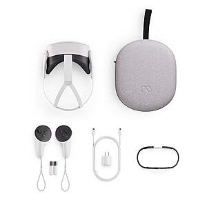 Meta Quest 3S 128GB + Compact Carrying Case $129 ymmv