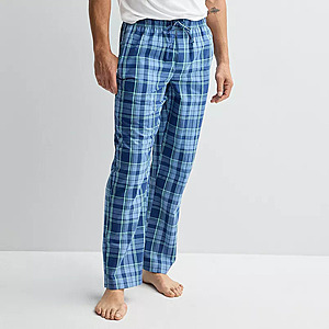 Men's Sonoma Goods For Life&reg; Woven Pajama Pants- Free store pickup $6.24