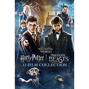 Wizarding World 11-Film Harry Potter + Fantastic Beasts Collection (Digital 4K UHD Films; MA) $49.99 via AppleTV