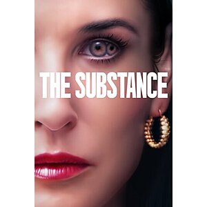 The Substance (2024) (4K Digital Film) $4.99 via AppleTV