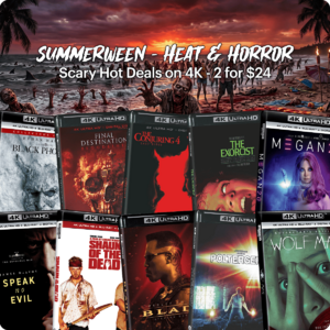 Gruv's 4K Horror Physical Films: 2 for $24: Shaun of the Dead: Remastered, Black Phone 2, Final Destination: Bloodlines, Trap, The Exorcist, Speak No Evil & Many More