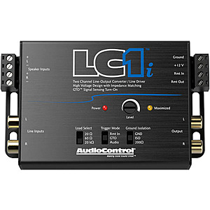 $69.99: AudioControl 2-Channel Active Line Output Converter and Line Driver at Best Buy
