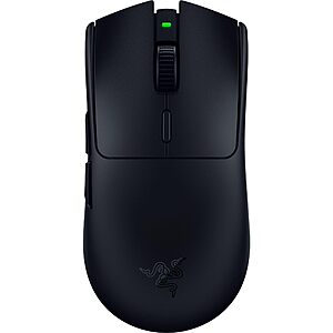 Razer Viper V3 HyperSpeed Gaming Mouse - Optical - Wireless - Radio Frequency - 2.40 GHz - USB - 30000 dpi - 6 Programmable Button(s) - Right-Handed - 1 x AA Battery Supported