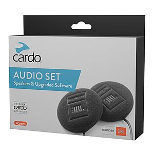$76.97: Cardo 45mm Audio Set (Single Pack)