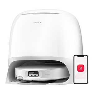 $799.99: roborock Qrevo CurvX Robot Vacuum and Mop (22,000Pa Suction, 3.14" Ultra Slim)