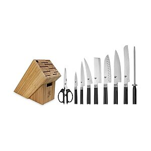 Shun Classic 10 Piece Block Set for $450