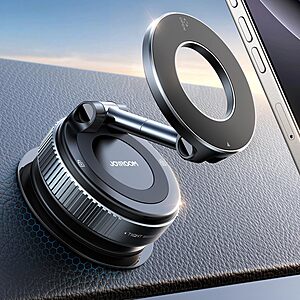 Joyroom 360&deg; Adjustable MagSafe Suction Cup Phone Mount (Dark Blue) $9.99 + Free Shipping w/ Prime or on $35+