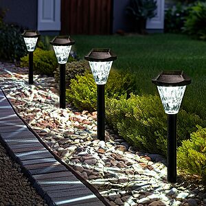 [Prime] 8-Pack GIGALUMI Waterproof Solar Garden Lights $10.44 + Free Shipping