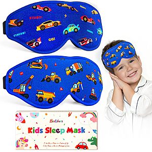2-Pack BeeVines Kids 3D Contoured Sleep Mask $4.94 + Free Shipping w/ Prime or on $35+
