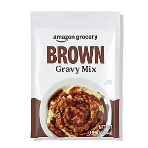 0.87-Oz Amazon Grocery Brown Gravy Mix $0.48 w/ S&S + Free Shipping w/ Prime or on $35+
