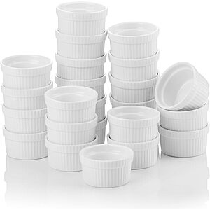 24-Count 2-Oz MALACASA Mini Ceramic Cups $14.94 + Free Shipping w/ Prime or on $35+