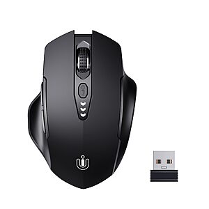 Uineer 2.4GHz Wireless USB Mouse w/ Adjustable DPI (Black) $7.49 + Free Shipping w/ Prime or on $35+
