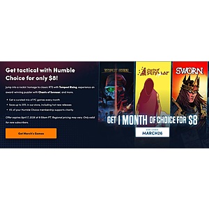 Humble Choice March: 8 Games Bundle - $8 @ Humble Bundle