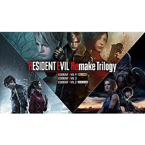 Resident Evil Remake Trilogy (Steam PCDD) - $29.06 @ Fanatical