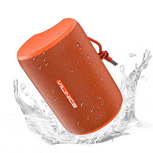VILINICE IPX7 Waterproof Portable Bluetooth Speaker $10 @ Walmart