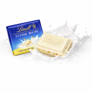 5lbs Lindt Classic Recipe Crunchy White Chocolate Mini Bars (Bulk) $25 + Free S/H